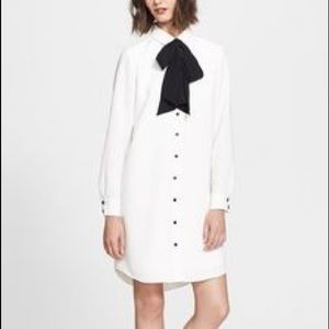 Kate Spade bow tie shirt dress